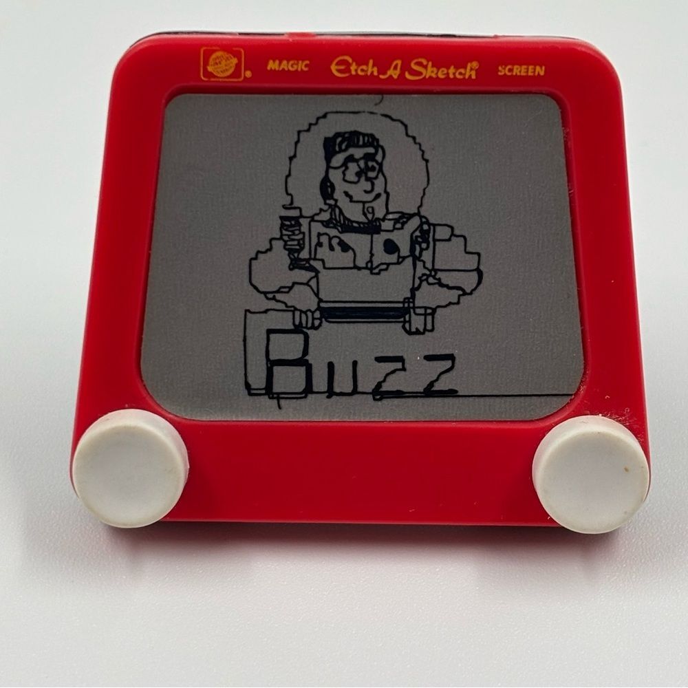 Mattel 2009 Toy Story 3 Buddy Pack Etch a Sketch Mini Figure